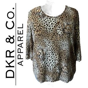 DKR & Company Leopards Shirt